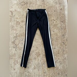 Boom Boom Jeans Black Joggers with White Stripes